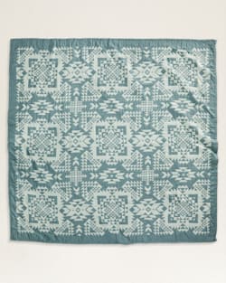 ALTERNATE VIEW OF OPAL SPRINGS COTTON MATELASSE COVERLET IN BALSAM image number 2