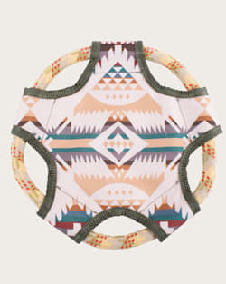 PET ROPE FLYING DISC TOY IN MULTI image number 1