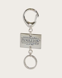 PENDLETON KEY CHAIN IN SILVER image number 1
