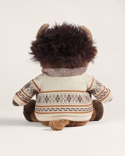 ALTERNATE VIEW OF BISON STUFFED ANIMAL IN BROWN/WESTERLEY image number 2