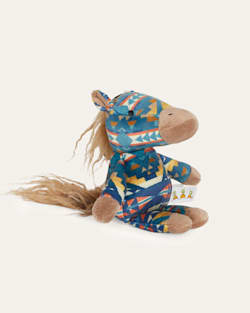 ALTERNATE VIEW OF BUCKY HORSE KEYCHAIN IN TURQUOISE ALTO MESA image number 4