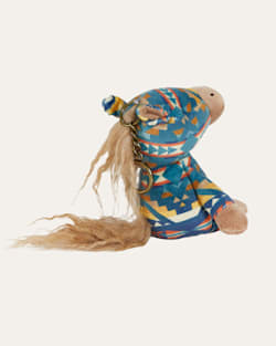 ALTERNATE VIEW OF BUCKY HORSE KEYCHAIN IN TURQUOISE ALTO MESA image number 5