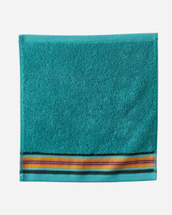 SERAPE WASH CLOTH IN TURQUOISE image number 1