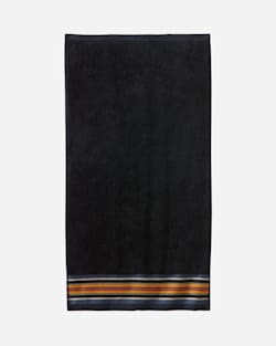 SERAPE HAND TOWEL IN BLACK image number 1