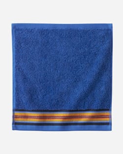 ALTERNATE VIEW OF SERAPE TOWEL SET IN BLUE image number 3