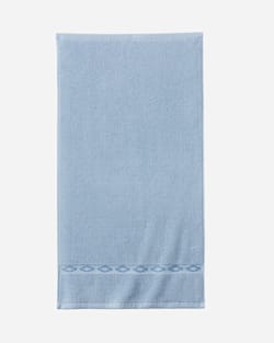 ALTERNATE VIEW OF GRAND TETON TOWEL SET IN DUSTY BLUE image number 2