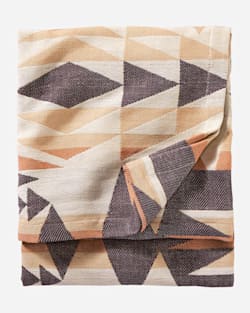ALTERNATE VIEW OF CRESCENT BUTTE WOVEN THROW IN TAN MULTI image number 2