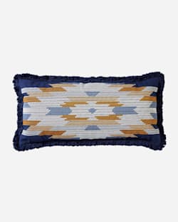 CHIEF STAR EMBROIDERED HUG PILLOW IN NAVY image number 1