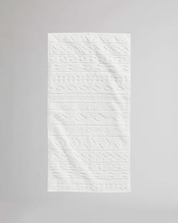 ALTERNATE VIEW OF SANDIA STRIPE TOWEL SET IN MARSHMALLOW image number 2