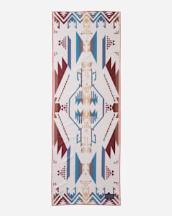 ALTERNATE VIEW OF PENDLETON YOGA TOWEL IN WHITE SANDS image number 2