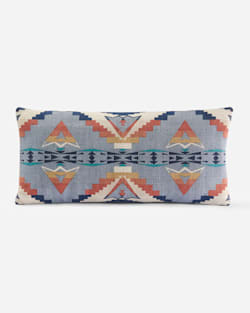 SIERRA RIDGE PRINTED KILIM HUG PILLOW IN NAVY/COPPER image number 1
