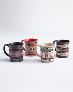 AMERICAN INDIAN COLLEGE FUND MUGS, SET OF 4 IN MULTI image number 1