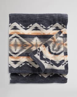 ALTERNATE VIEW OF TECOPA HILLS ORGANIC COTTON THROW GIFT PACK IN OXFORD image number 3