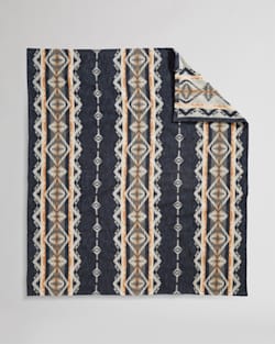 ALTERNATE VIEW OF TECOPA HILLS ORGANIC COTTON THROW GIFT PACK IN OXFORD image number 6