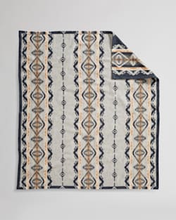 ALTERNATE VIEW OF TECOPA HILLS ORGANIC COTTON THROW GIFT PACK IN OXFORD image number 7