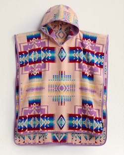 CHIEF JOSEPH TWEEN HOODED TOWEL IN PINK image number 1