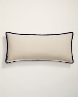 ALTERNATE VIEW OF MEDICINE BOW EMBROIDERED HUG PILLOW IN TAN/BLUE MULTI image number 3