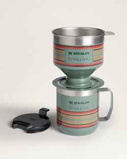 STANLEY POUR OVER COFFEE SET IN HAMMERTONE GREEN image number 1