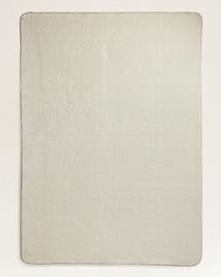 ALTERNATE VIEW OF PRAIRIE TRAIL SHERPA BLANKET IN TAN MULTI image number 3