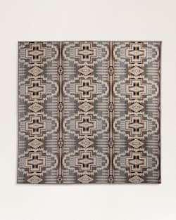ALTERNATE VIEW OF HARDING STAR PRINTED COVERLET SET IN FROSTED GREY image number 2
