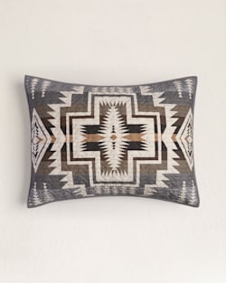 ALTERNATE VIEW OF HARDING STAR PRINTED COVERLET SET IN FROSTED GREY image number 3