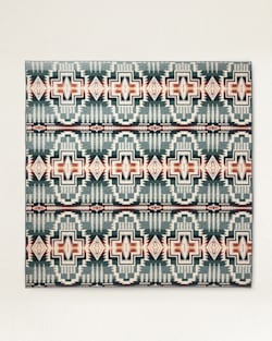 ALTERNATE VIEW OF HARDING STAR PRINTED COVERLET SET IN DEEP ATLANTIC image number 2