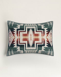 ALTERNATE VIEW OF HARDING STAR PRINTED COVERLET SET IN DEEP ATLANTIC image number 3