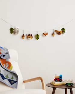 ALTERNATE VIEW OF WOODLAND ANIMALS GARLAND IN MULTI image number 4