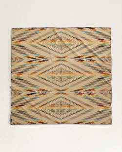 ALTERNATE VIEW OF SUMMERLAND BLANKET IN TAUPE MULTI image number 2