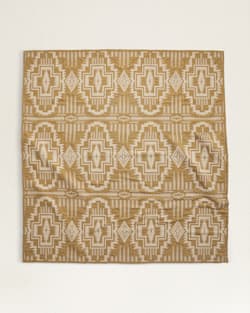 HARDING STAR COTTON MATELASSE COVERLET IN OCHRE image number 1