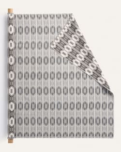 ALTERNATE VIEW OF SUNBRELLA X PENDLETON WYETH TRAIL FABRIC IN STONE image number 2