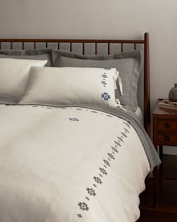 DESERT STAR DUVET COVER SET IN IVORY image number 1