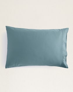 HARDING EMBROIDERED PILLOWCASES IN SILVER BLUE image number 1