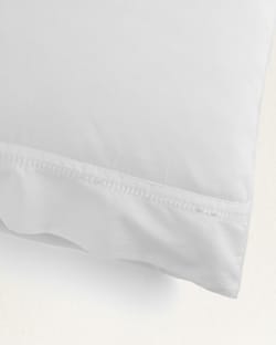 ALTERNATE VIEW OF DIAMOND TRAIL EMBROIDERED PILLOWCASES IN WHITE image number 2
