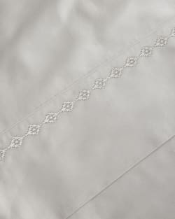 ALTERNATE VIEW OF MOONLIT MESA EMBROIDERED SHEET SET IN LIGHT GREY image number 2