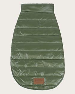 CENTURY HARDING PET PUFFER COAT IN LODEN HARDING image number 1