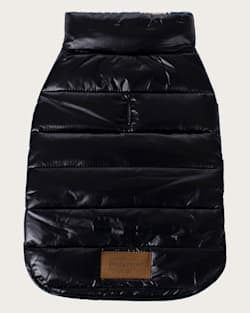 CENTURY HARDING PET PUFFER COAT IN BLACK HARDING image number 1
