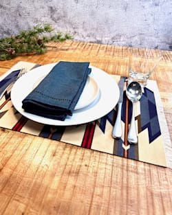 ALTERNATE VIEW OF WYETH TRAIL PLACE RUG IN TAN MULTI image number 3