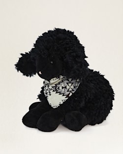 ALTERNATE VIEW OF BAA BAA SHEEP STUFFED ANIMAL IN BLACK/CREAM HIGHLAND PEAK image number 4