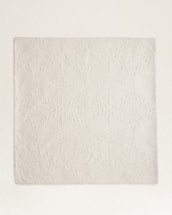 ALTERNATE VIEW OF KIVA STEPS COMFORTER SET IN IVORY image number 5