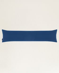 ALTERNATE VIEW OF BEACON ROCK BOLSTER PILLOW IN NAVY MULTI image number 3