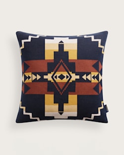 FOUR CORNERS KNIT PILLOW IN BLACK MULTI image number 1