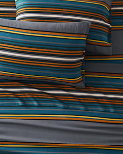 ALTERNATE VIEW OF OLYMPIC NATIONAL PARK FLANNEL SHEET SET IN GREY image number 2