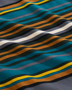 ALTERNATE VIEW OF OLYMPIC NATIONAL PARK FLANNEL SHEET SET IN GREY image number 3