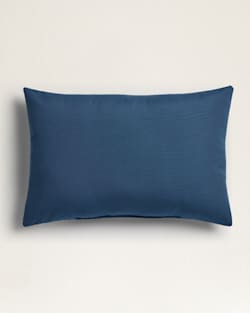 ALTERNATE VIEW OF SUNBRELLA X PENDLETON LUMBAR OUTDOOR PILLOW IN WYETH TRAIL/BLUE image number 3