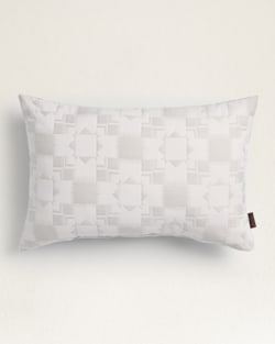 SUNBRELLA X PENDLETON LUMBAR OUTDOOR PILLOW IN SILVER LAKE/GREY image number 1