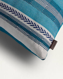 ALTERNATE VIEW OF SUNBRELLA X PENDLETON SQUARE OUTDOOR PILLOW IN MOJAVE/TURQUOISE image number 2