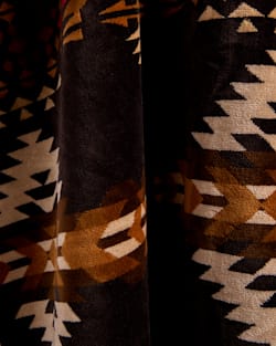 ALTERNATE VIEW OF BIRDWELL X PENDLETON ADULT HOODED TOWEL IN BROWN RANCHO ARROYO image number 2