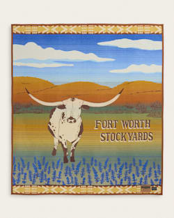 LONGHORN BLUEBELLS THROW IN MULTI image number 1