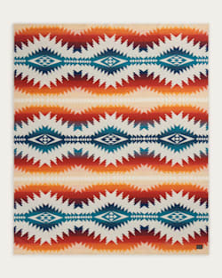 ALTERNATE VIEW OF SUNSET PASS BLANKET IN MULTI image number 2